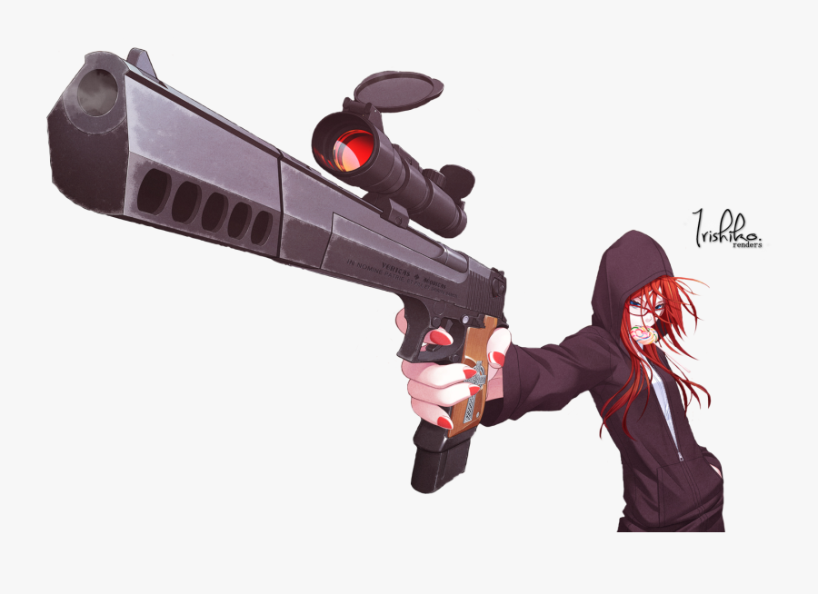 Book Of Life, Art Girl, Anime Girls, Guns, Hand Guns, - Anime Girl With A Gun Png, Transparent Clipart