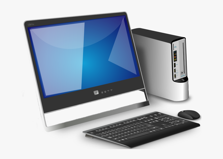 Desktop Computer, Transparent Clipart