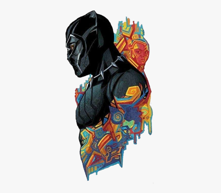 Freetoedit Wakanda Wakandaforever Tchalla Blackpanther - Black Panther Film Illustration, Transparent Clipart