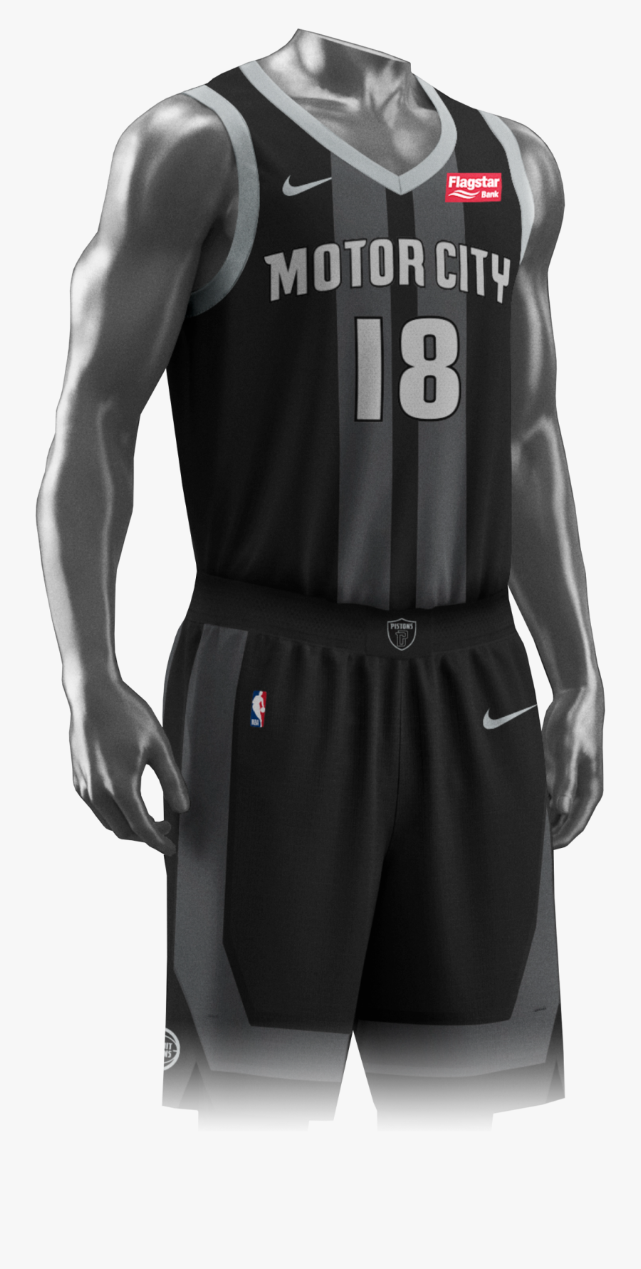 Uniform Clipart Jersey Nba - Detroit Pistons Jersey 2019, Transparent Clipart