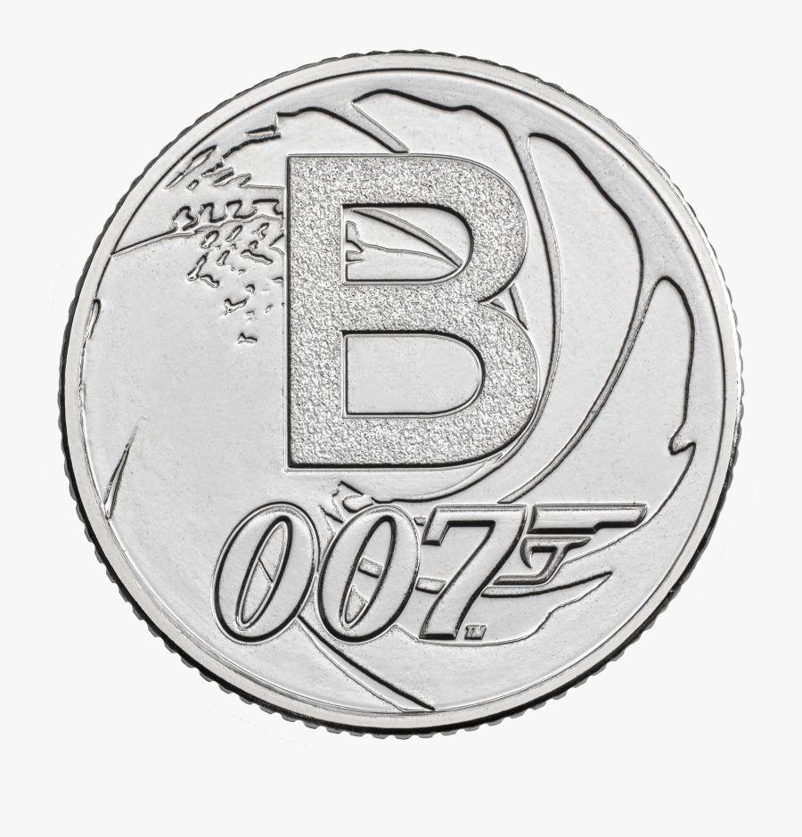 Dime Clipart Silver Dollar - James Bond 10 Pence, Transparent Clipart