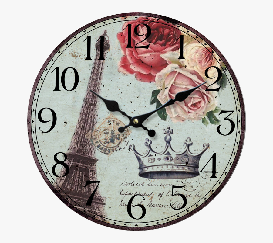 Download Vintage Clock Transparent Background - Vintage Clock Transparent Background, Transparent Clipart