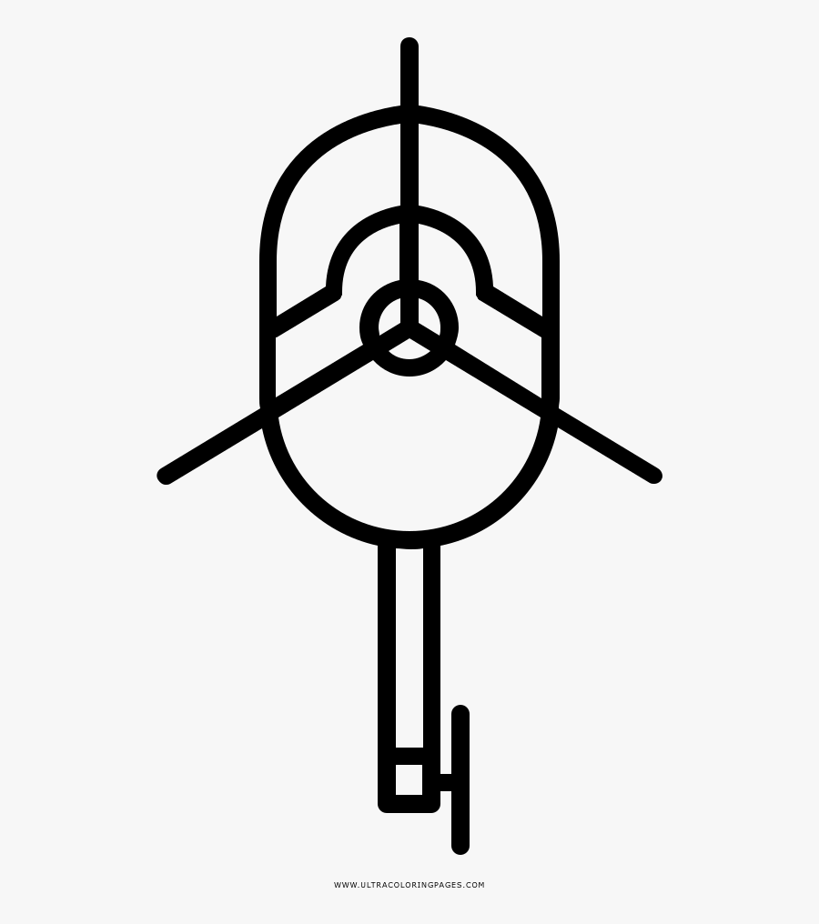 Helicopter Coloring Page - Pharmacy Benefit Manager Icon, Transparent Clipart