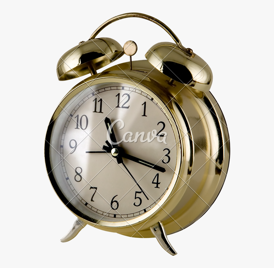 Clip Art Old Fashion Alarm Clock - Alarm Clock, Transparent Clipart
