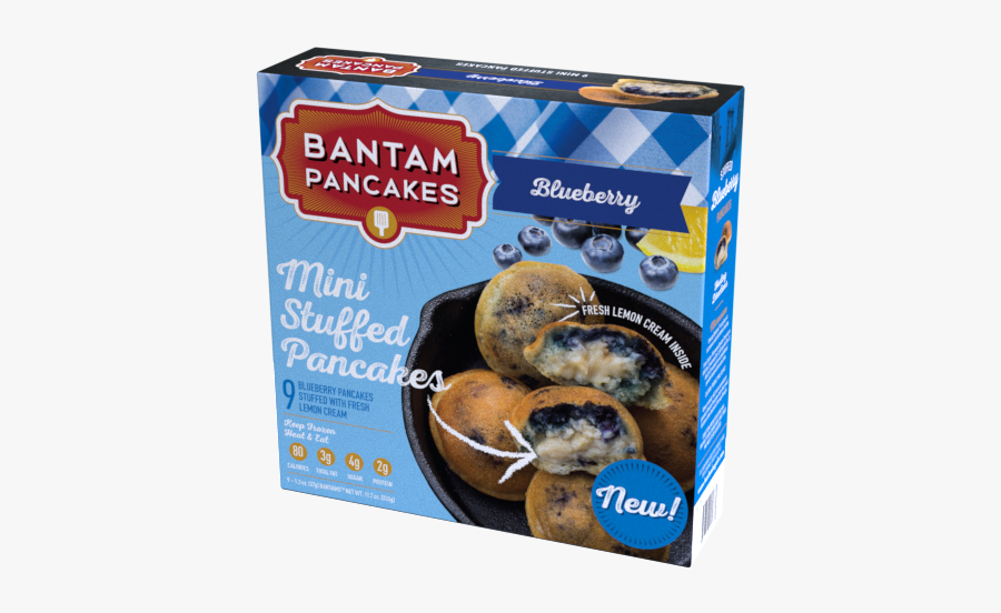 Clip Art Blue Pancakes - Bantam Pancakes, Transparent Clipart