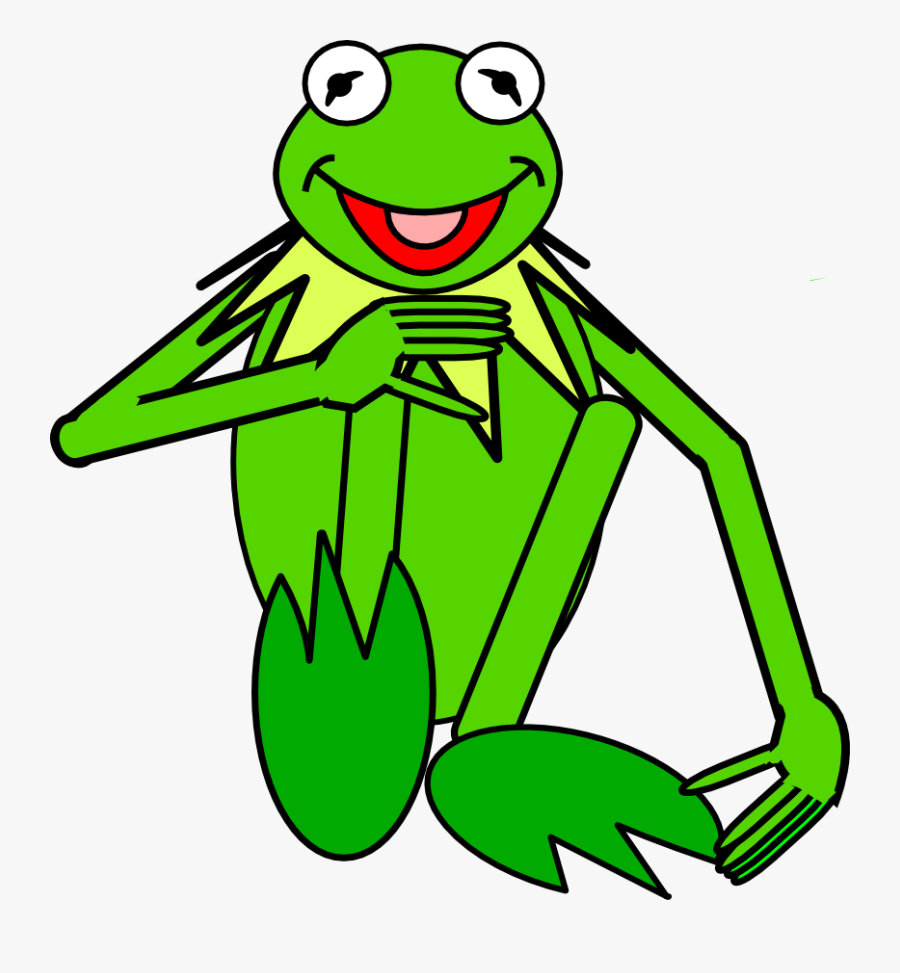 Kermit The Frog Toad True Frog The Muppets - Cartoon, Transparent Clipart