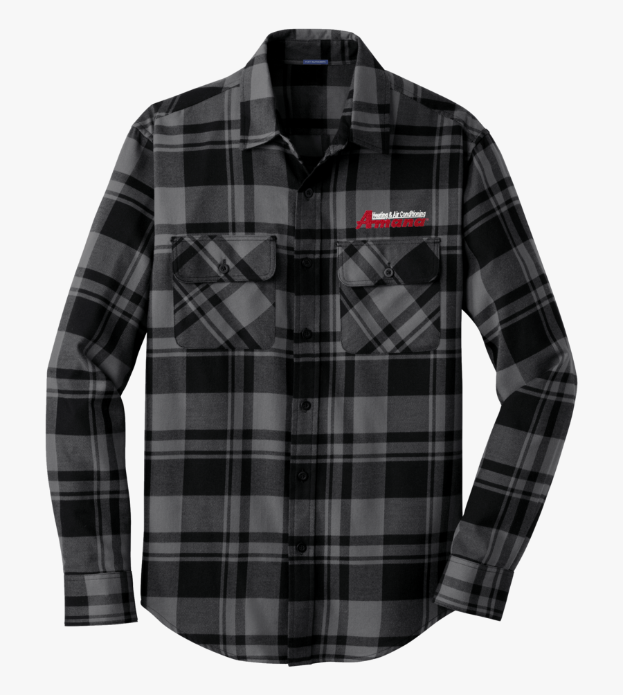 A1820m Men"s Plaid Flannel Shirt - Black And Gray Plaid Shirt, Transparent Clipart