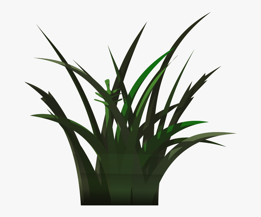 Darker Grass Shaded Varied - Grass Clipart, Transparent Clipart