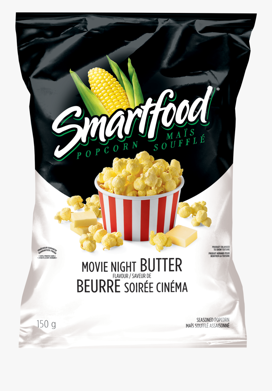 Transparent Movie Popcorn Png - Smartfood Gouda And Chive, Transparent Clipart