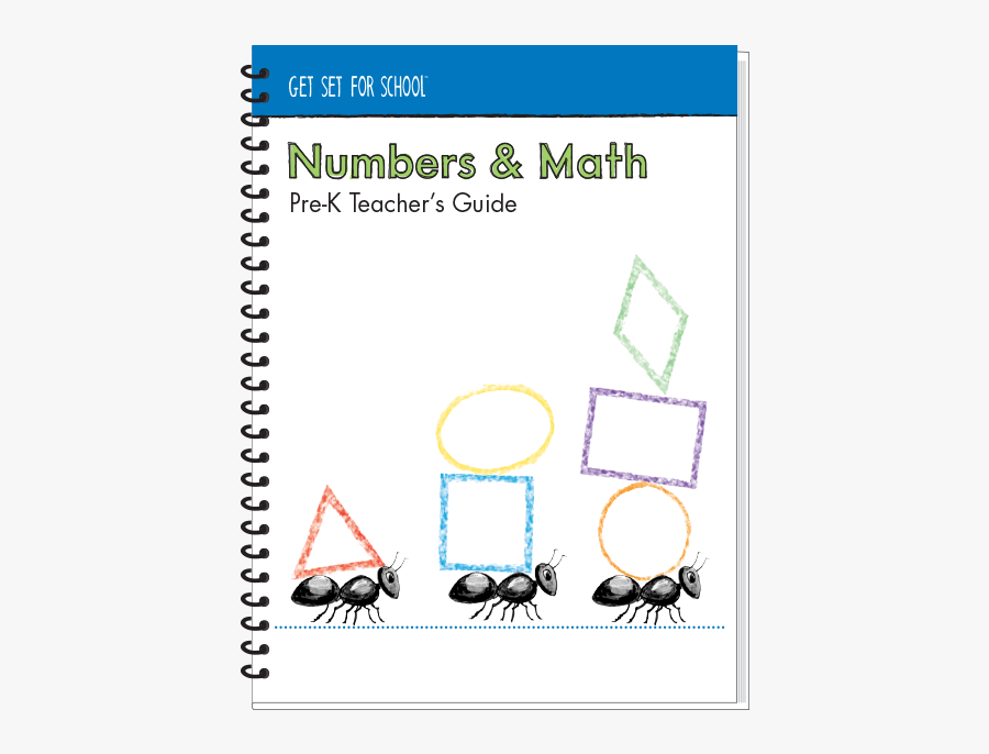 Numbers & Math Pre-k Teacher"s Guide - Get Set For School Numbers And Math, Transparent Clipart