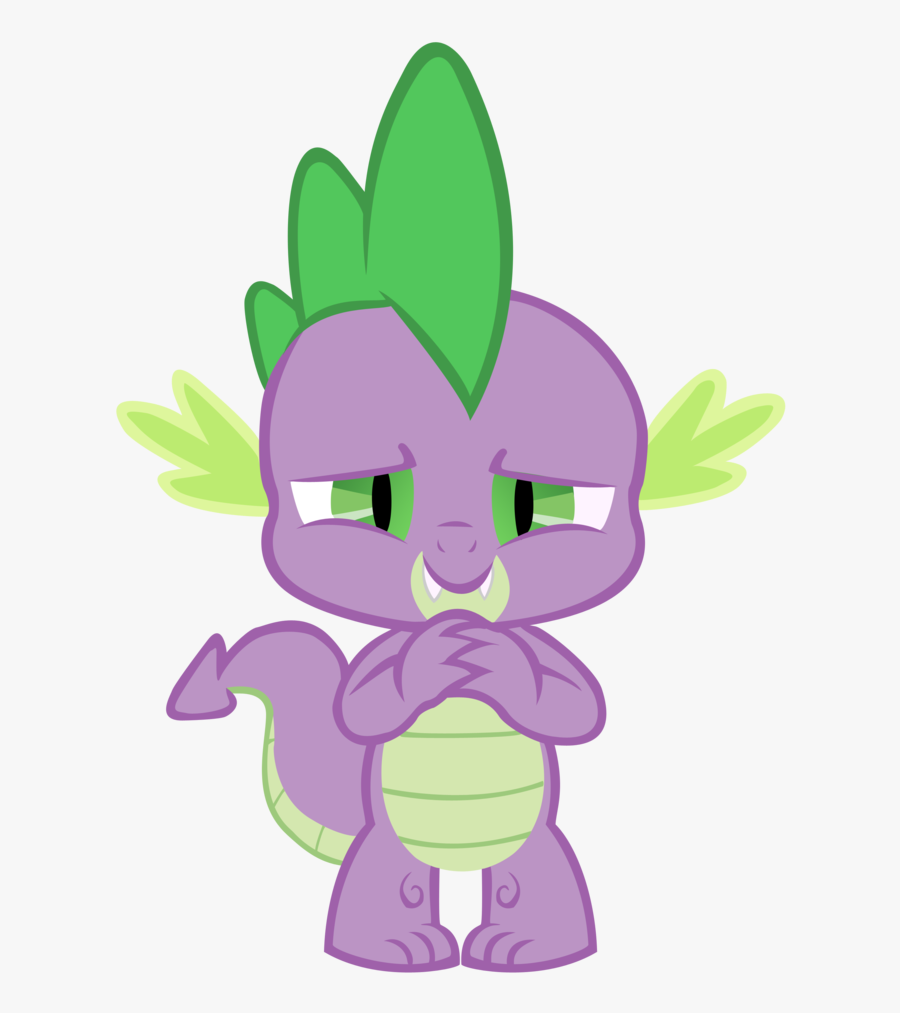 Spike Is Proud Vector By Kyute-kitsune - Spike My Little Pony Back, Transparent Clipart