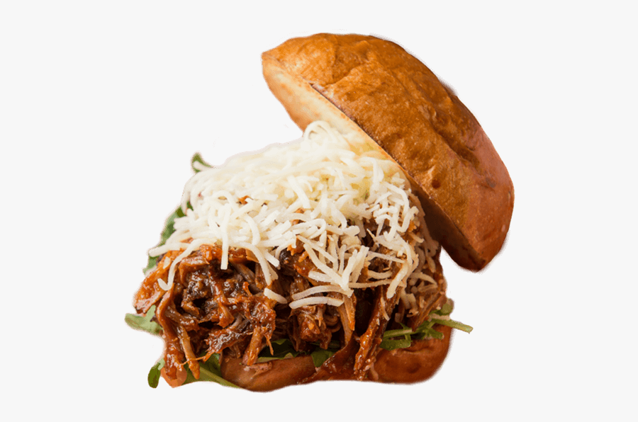 Asian Pulled Pork Sandwich Png, Transparent Clipart