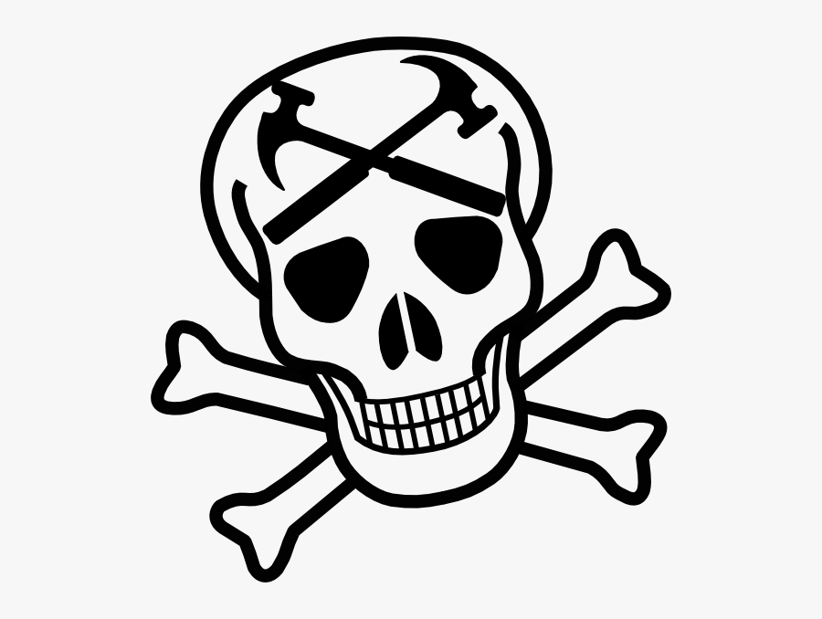 Easy Halloween Skull Drawings, Transparent Clipart