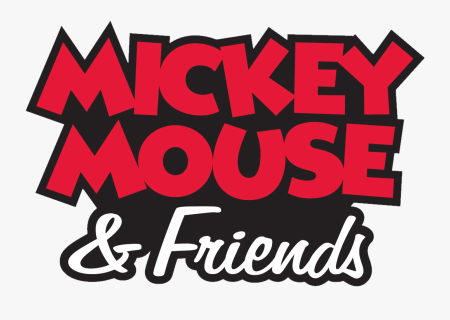 Disney Mickey Mouse & Friends Clipart , Png Download - Disney Mickey Mouse And Friends Logo, Transparent Clipart