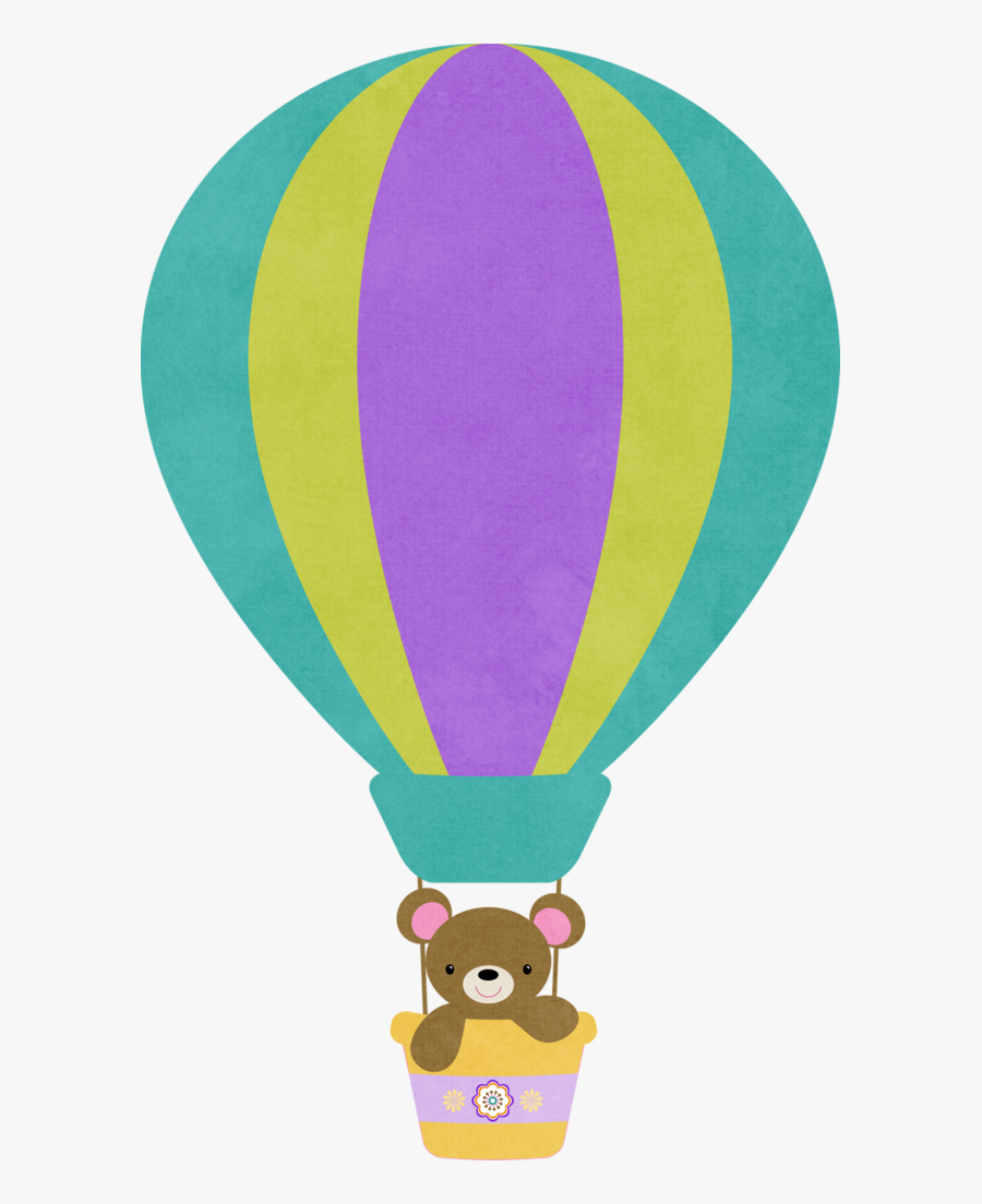 Patchwork Clipart Transparent - Clipart Hot Air Balloons Cute, Transparent Clipart