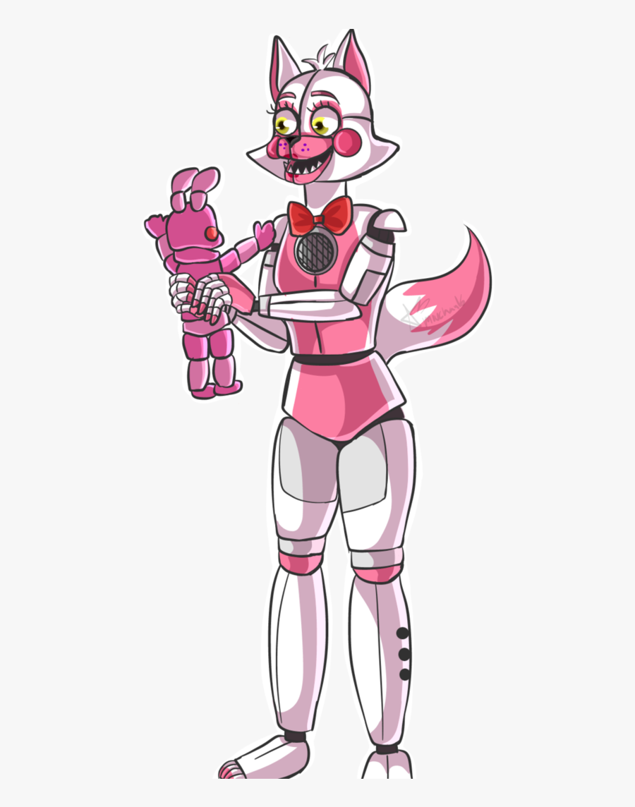 Fnaf Funtime Foxy Cute, Transparent Clipart