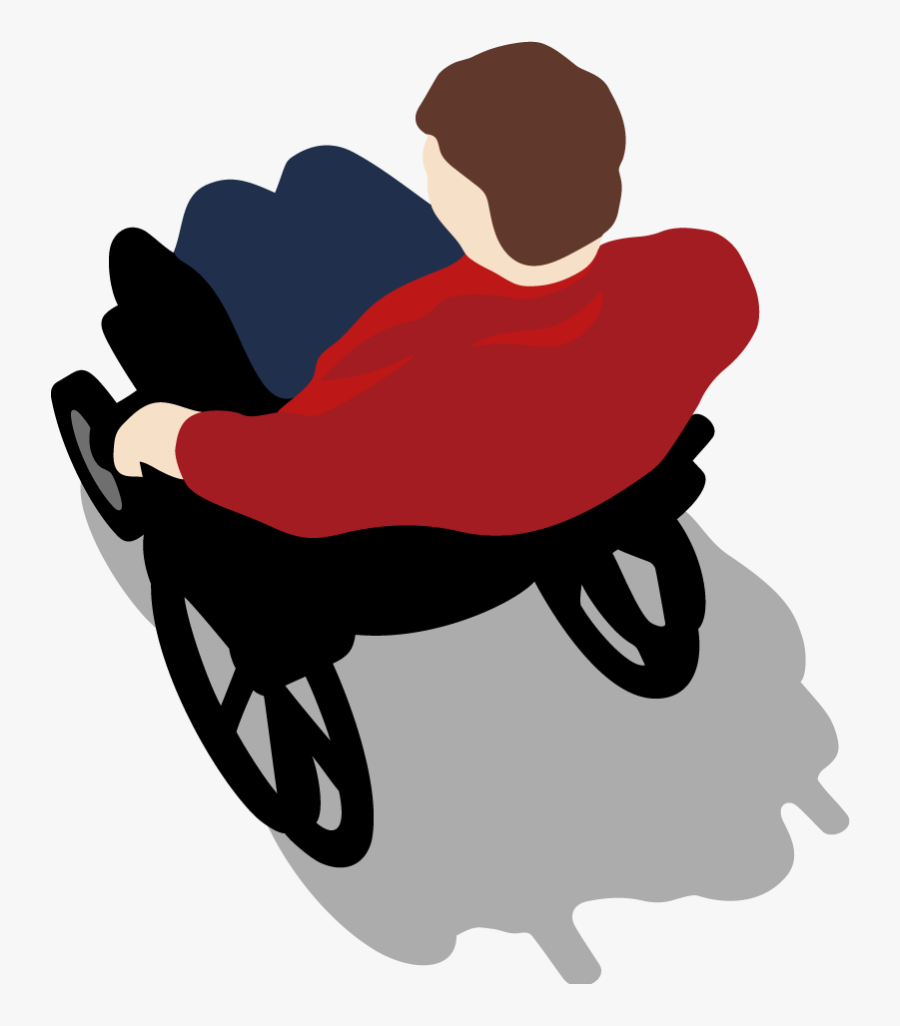 Hd Person In A Wheelchair, Transparent Clipart