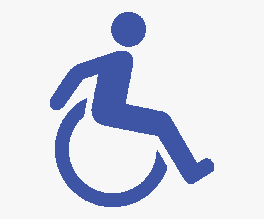 Wheelchair Symbol Clipart , Png Download - Disability Clipart Black And White, Transparent Clipart