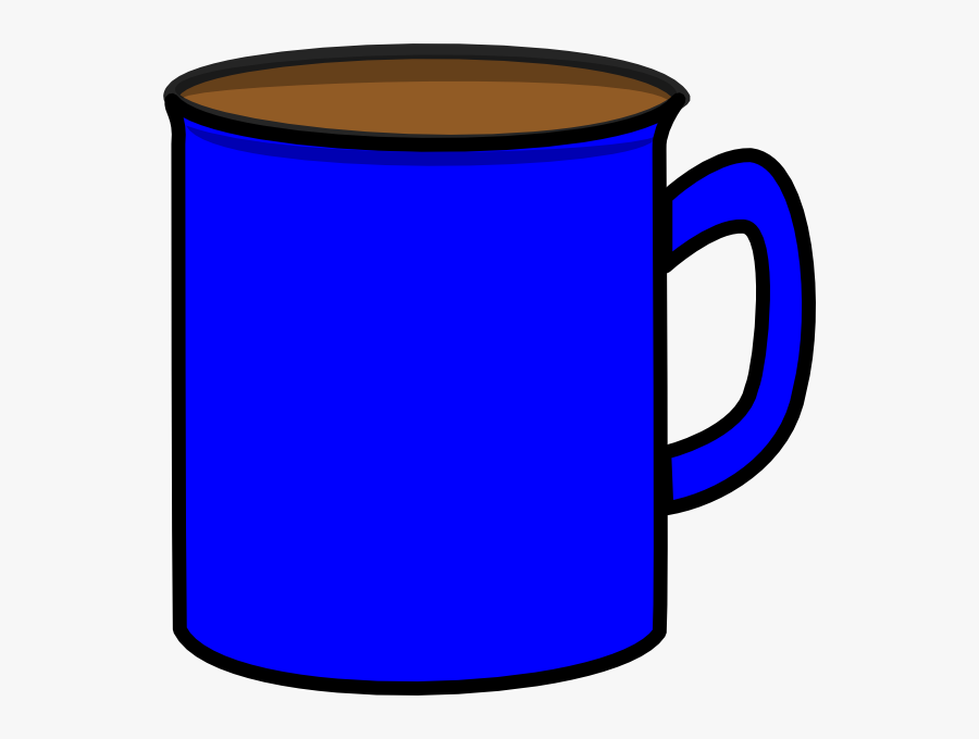 Blue Mug Svg Clip Arts - Blue Coffee Mugs Clipart, Transparent Clipart