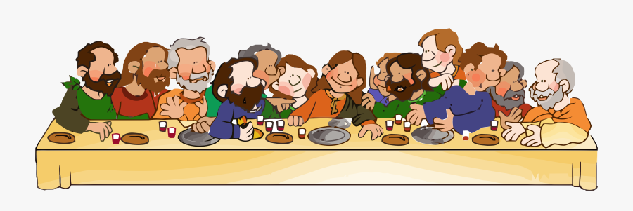 Jesus Last Supper Cartoon