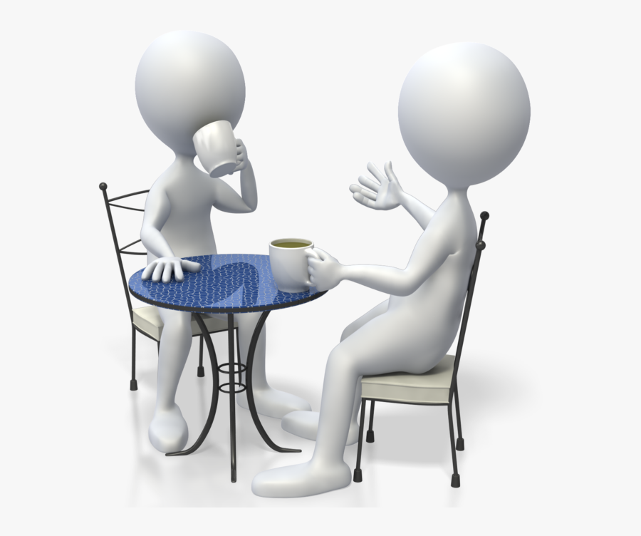 Conversation Clipart Two Person - Two People Talking Animation , Free ...