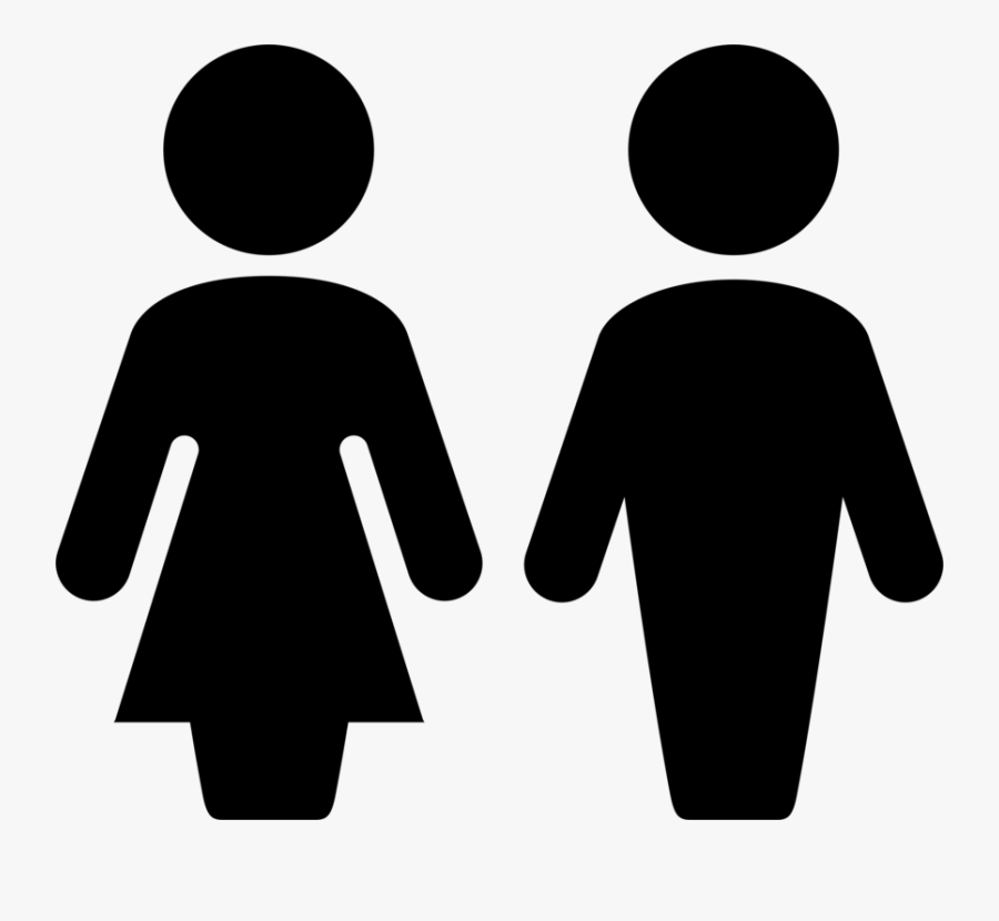 Boy And Girl Icon Png, Transparent Clipart
