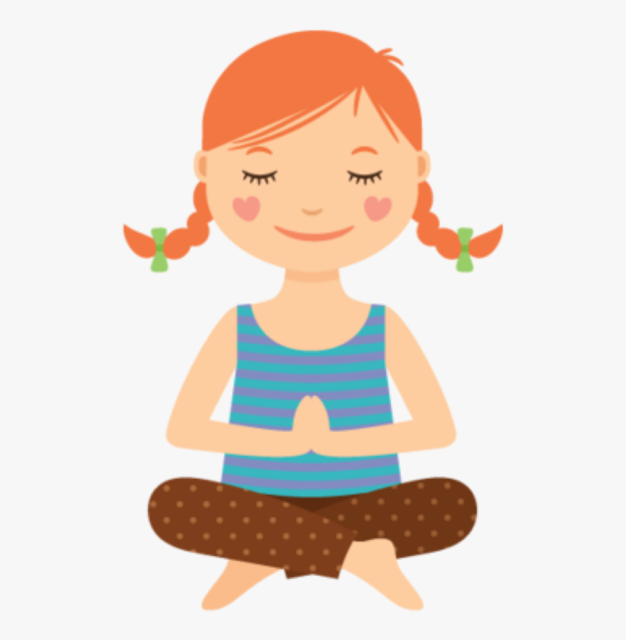 Benefits Of Yoga Mindfulness - Kid Doing Yoga Cartoon, Transparent Clipart