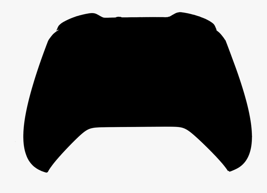 Xbox 360 Controller Silhouette Clip Art At Clker - Game Controller Silhouette Png, Transparent Clipart
