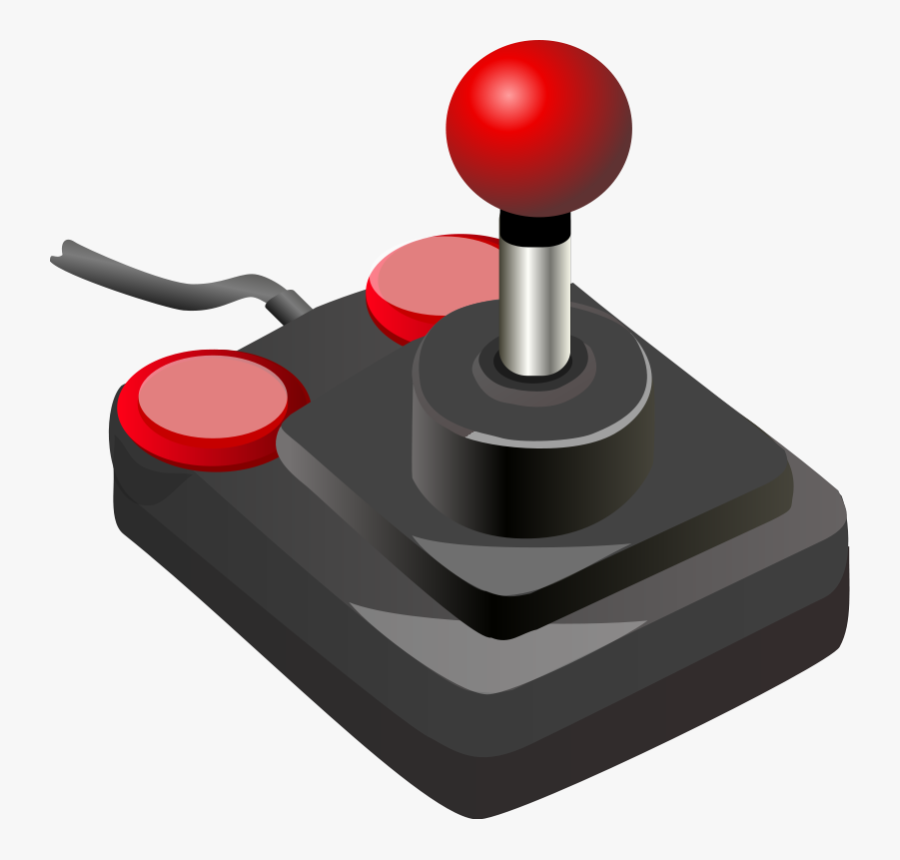 Free To Use & Public Domain Game Consoles Clip Art - Joystick Video Game Controller, Transparent Clipart