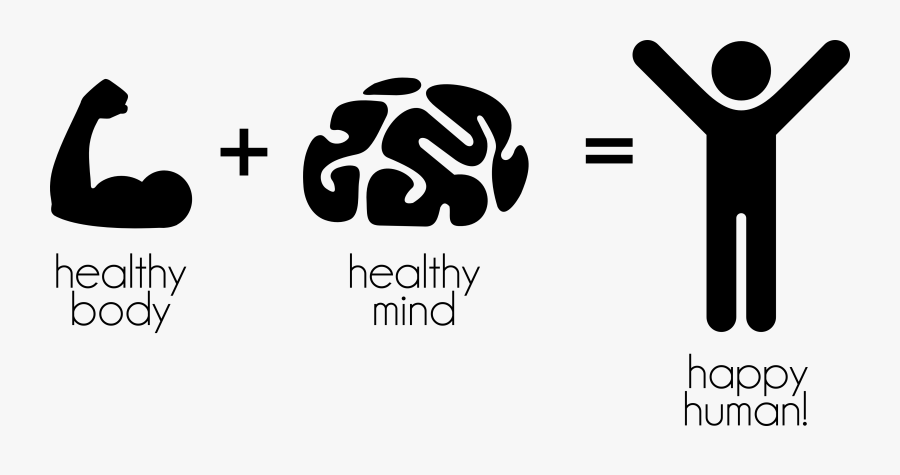 Healthy Mind, Healthy Body - Healthy Mind Healthy Body Healthy Lifestyle, Transparent Clipart