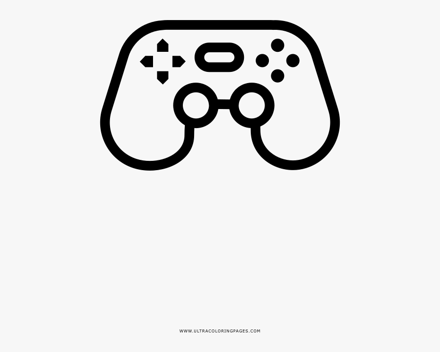Download Video Game Controller Coloring Page - Game Controller ...