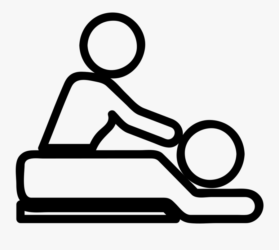 Free Lineart For Massage Therapy - Massage Clipart, Transparent Clipart