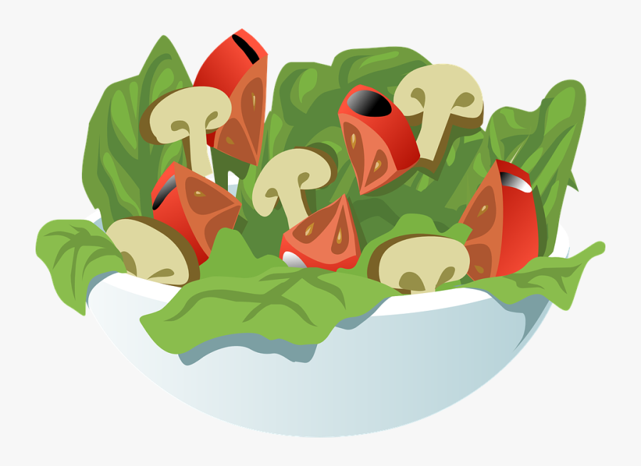 Good Clipart Healthful Food - Clipart Salad Png, Transparent Clipart