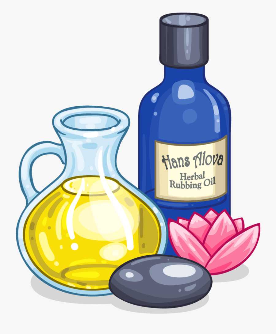 Massage Oil Clip Art, Transparent Clipart