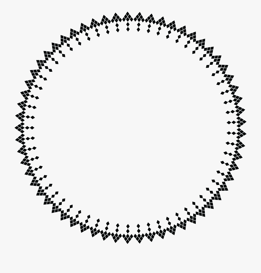 Free Of A Geometric - Circle Frame Icon Png, Transparent Clipart