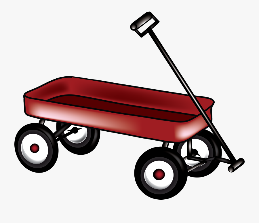 Red Wagon Pictures - Wagon Clip Art, Transparent Clipart
