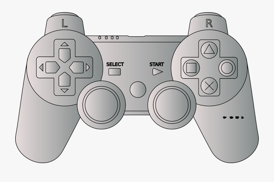 Console, Gaming, Hand-held, Controller, Video, Game - Console De Jeux Clipart, Transparent Clipart