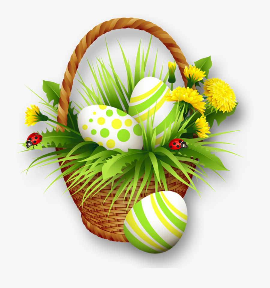 Download Easter Basket Bunny Png Clipart, Transparent Clipart