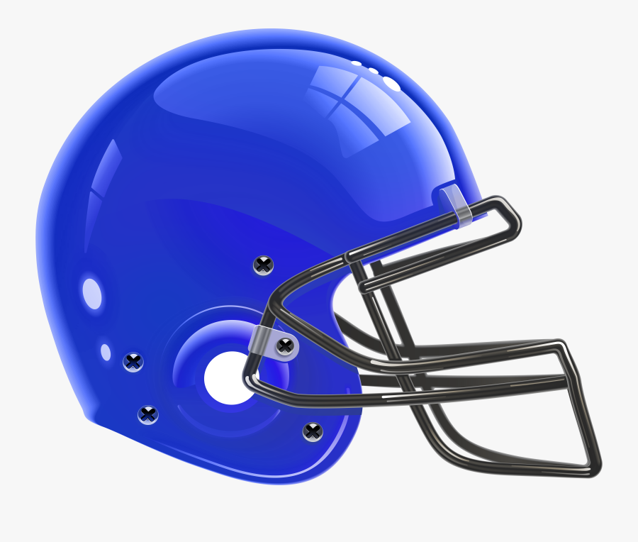 Blue Football Helmet Png Clip Art, Transparent Clipart