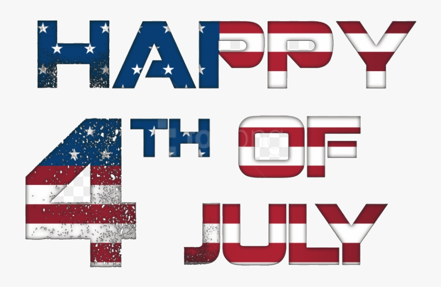 4th Of July Free Happy Th Usa Image Clipart Transparent - Happy 4th Of July Png, Transparent Clipart