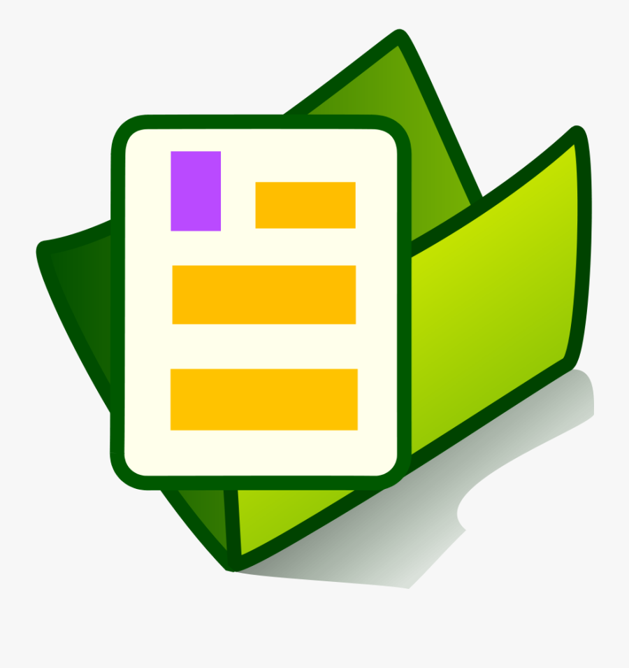 Clipart - Folder Documents - Clipart Document, Transparent Clipart