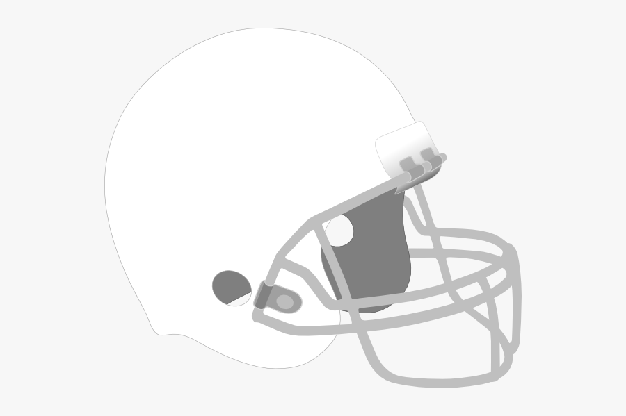 Football Helmet Clip Art - White Football Helmet Clipart, Transparent Clipart