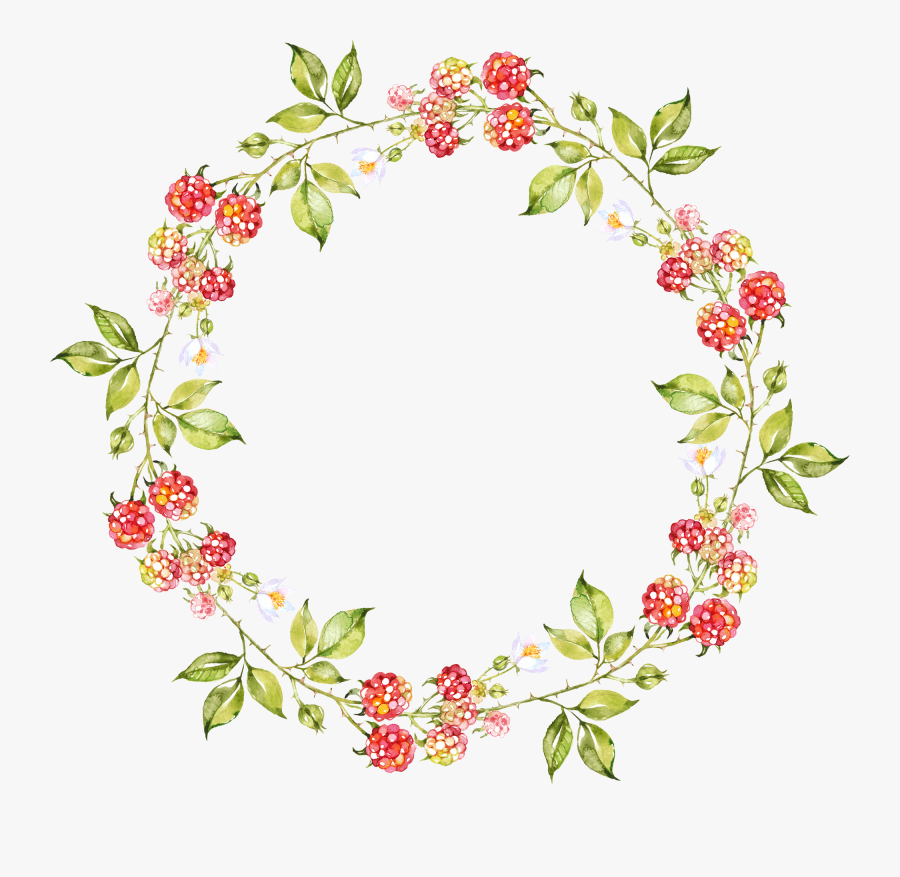 Pin By Zaproszenia - Wreath Clipart, Transparent Clipart