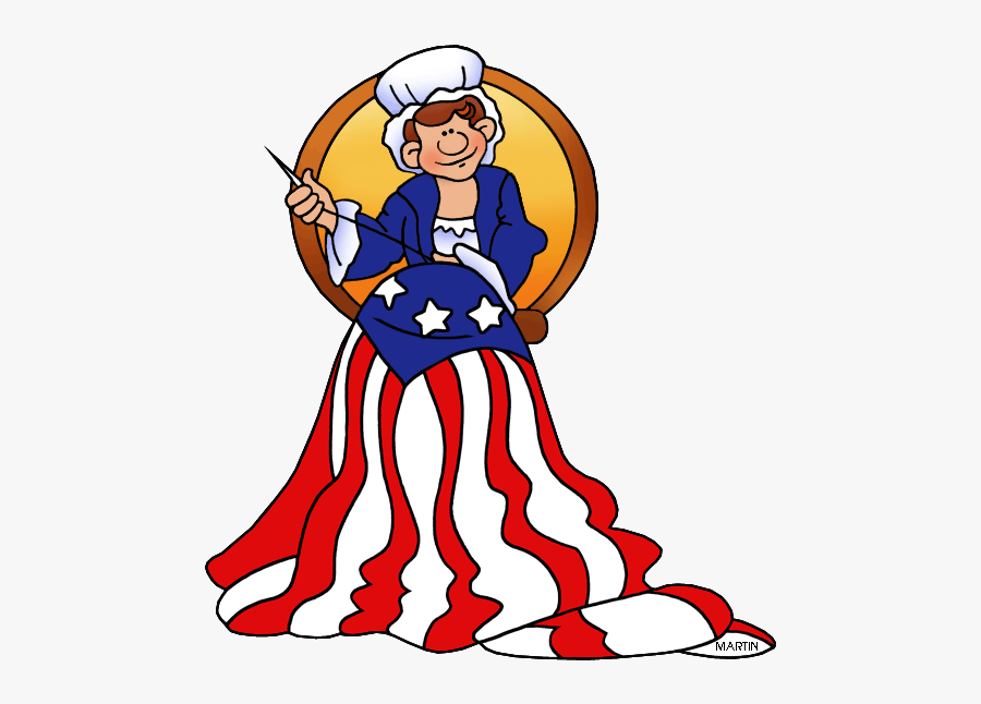 United States Clip Art By Phillip Martin, Famous People - Clipart Flag Day, Transparent Clipart