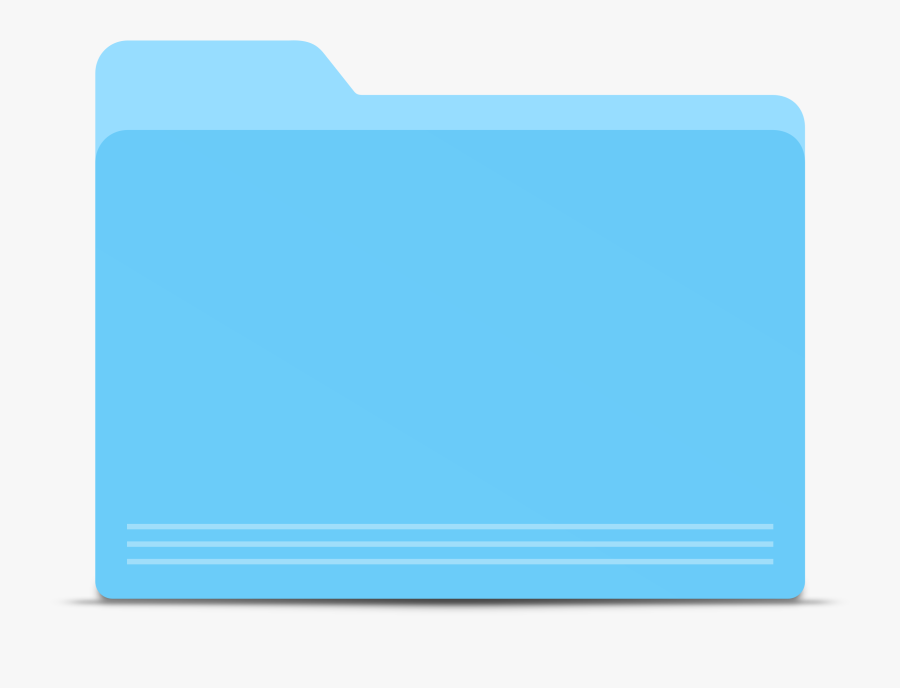 Blank Blue Big Image - Folder Png , Free Transparent Clipart - ClipartKey