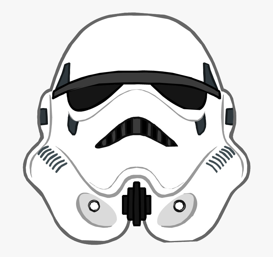 Stormtrooper Club Penguin Helmet Clipart R-d Anakin - Penguin Stormtrooper, Transparent Clipart