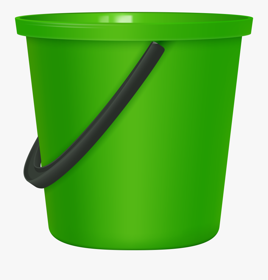Green Bucket Png Clip Art, Transparent Clipart