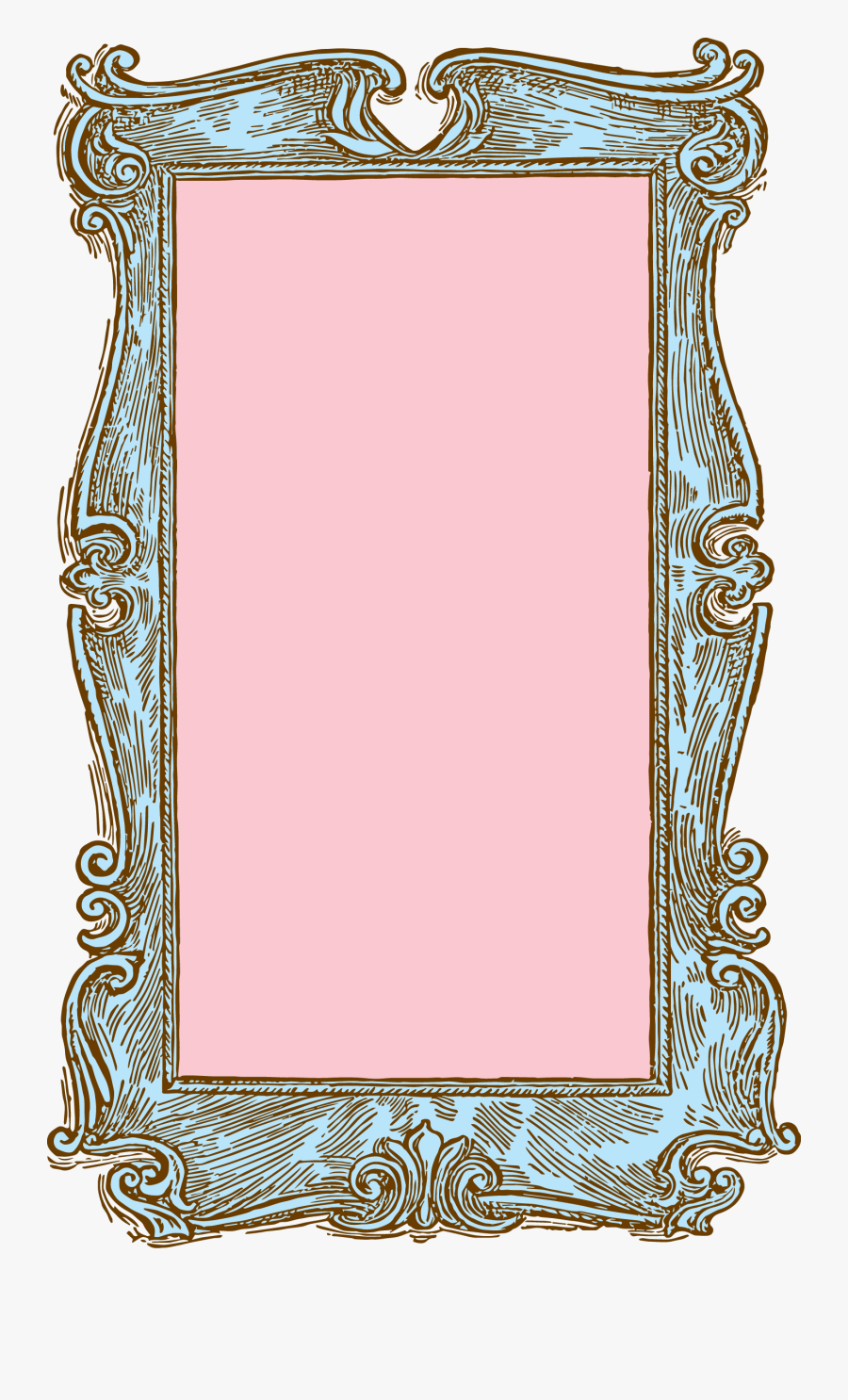 Vintage Frame Clipart & Vintage Frame Clip Art Images - Antique Photo Frame Vector, Transparent Clipart