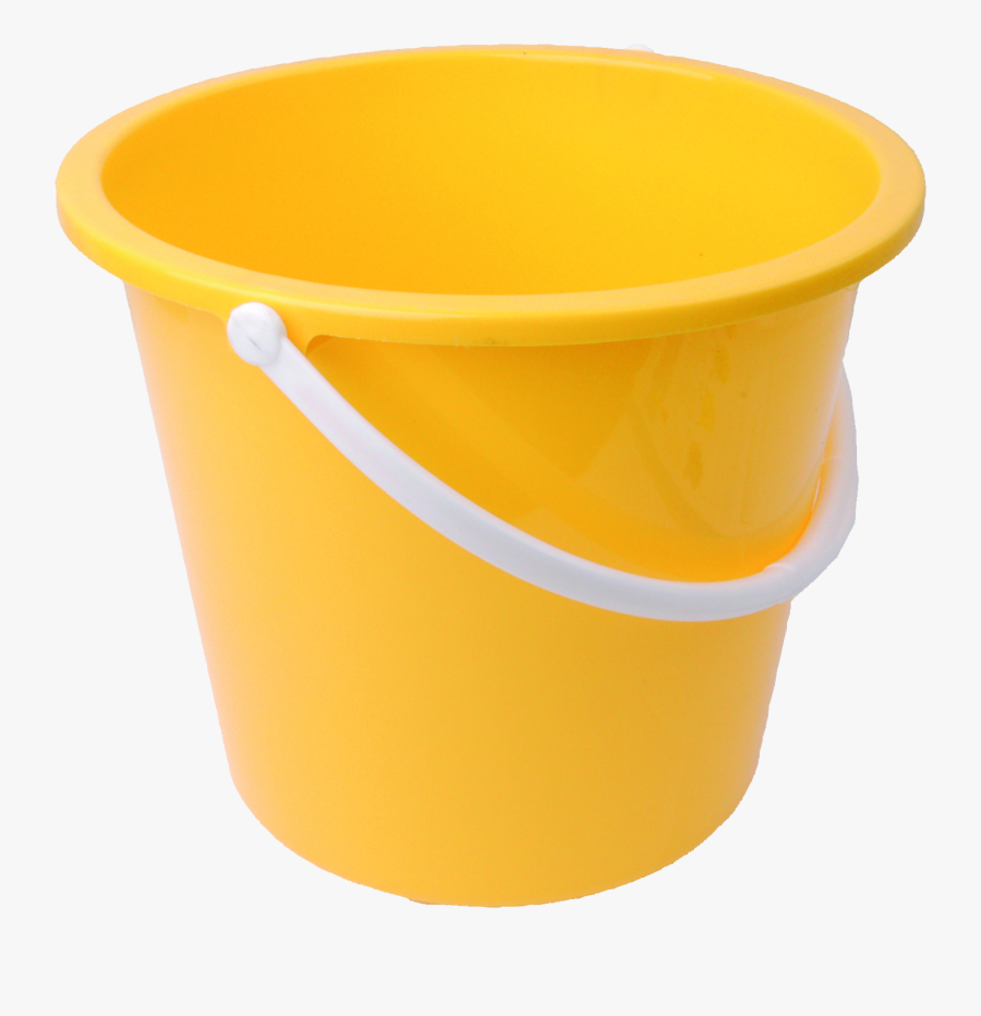 Yellow Bucket Png, Transparent Clipart