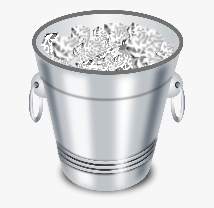 28 Collection Of Metal Bucket Clipart - Ice Bucket Png, Transparent Clipart
